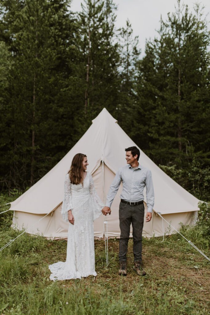 Wedding glamping clearance